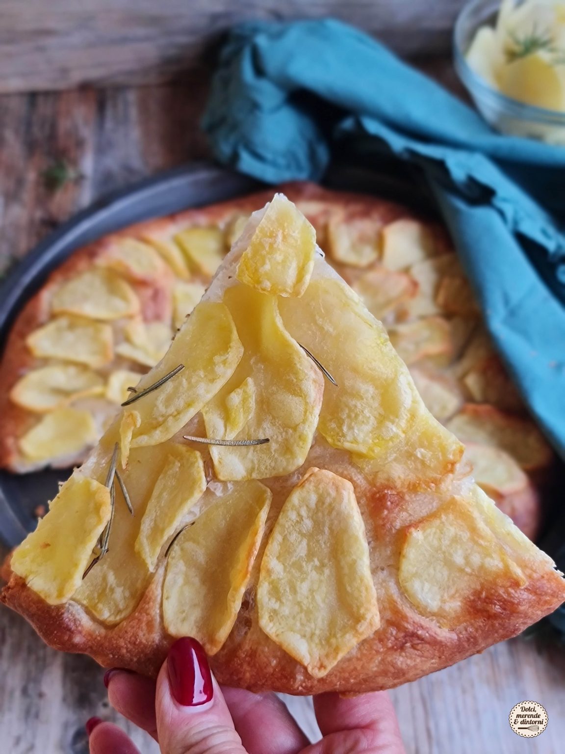 Focaccia Di Nino In Bianco Con Patate Ricetta Il Ricettario Di