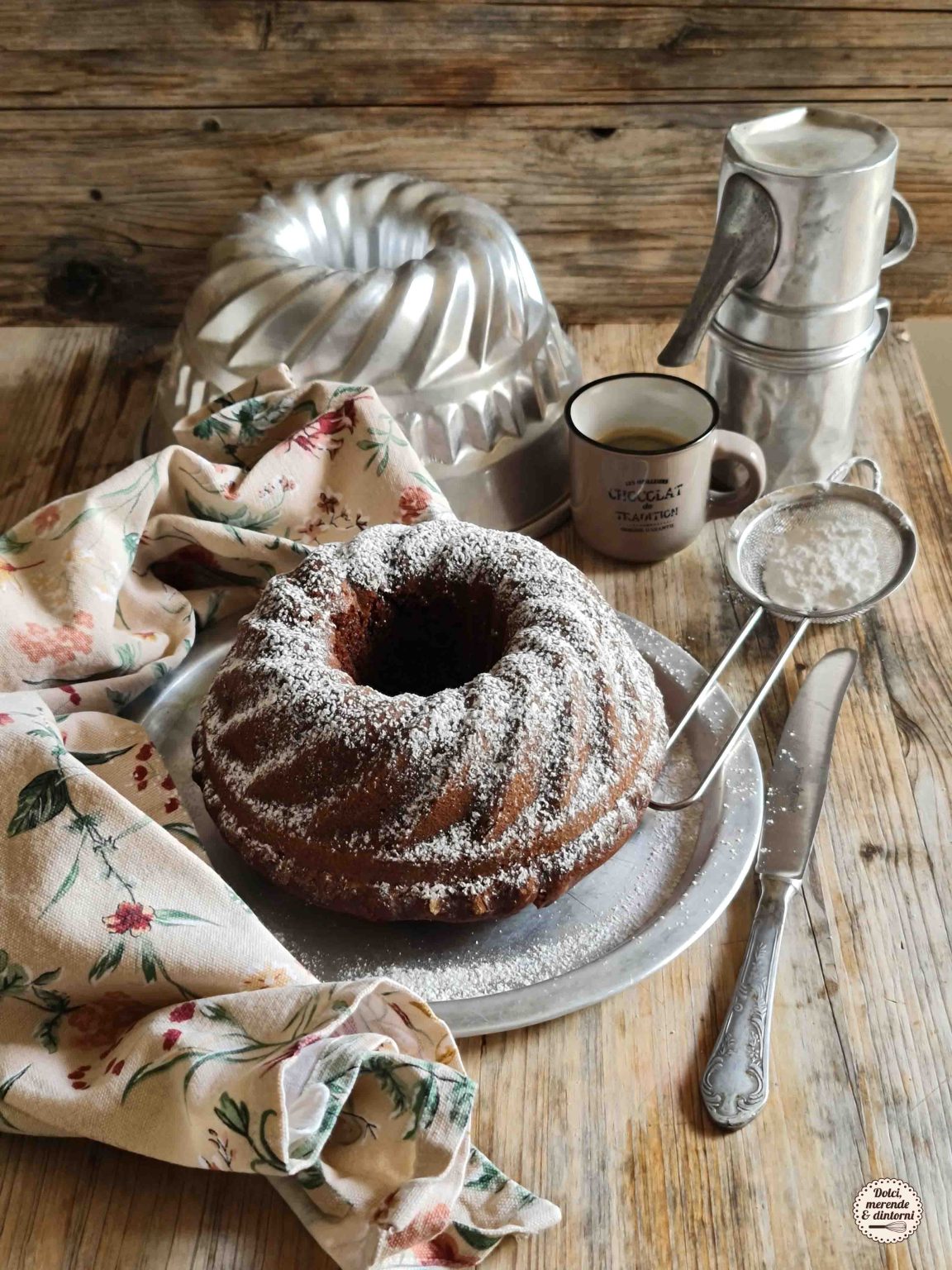 Ciambella Al Cacao Con Tanta Cioccolata Ricetta Dolce Il Ricettario Di Antonella Audino